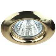 Светильник ST3 GD  ЭРА штампованный MR16,12V/220V, 50W золото (1/10/200)