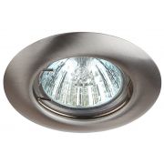 Светильник ST3 SN  ЭРА штампованный MR16,12V/220V, 50W сатин никель (1/10/200)
