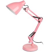 Настольный светильник ЭРА N-123-E27-40W-P Е27 с основанием розовый