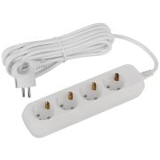 Удлинитель электрический ЭРА UDL-16-450-E Greenline 4 розетки с заземлением 5м ПВС 3x1мм2