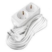 481S-6205 Удлинитель бытовой ТМ Союз 3500 Вт (з)  2 гн ПВС 5  м/30*