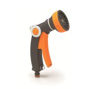 Пистолет распылитель для полива GF GF80006905 пластиковый с двойной регулировкой потока 8 типов струи