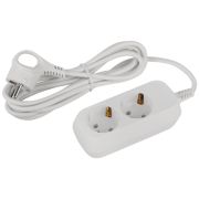 Удлинитель электрический ЭРА UDL-10-230-E Greenline 2 гн с з/к 3м 10А 2200 Вт ПВС 3x0.75мм2 1/20