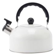 Чайник из нержав стали со свистком HOME ELEMENT HE-WK1602 белый жемчуг