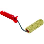 Валик-мини, зеленый полиакрил 100 мм, d 15 мм, бюгель 6 мм, ворс 14 мм, «4WALLS» 1/60