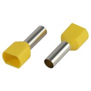 Наконечник-гильза ЭРА NO-225-106 двойной НШвИ(2) 6.0-14 с изолированным фланцем упаковка 50 шт