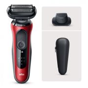 Электрическая бритва Braun S6 61-R1200s Red тип 5762 с триммером