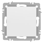 Переключатель Intro Accent 6-103-01М 10А-250В IP20 СУ AL/CU белый матовый