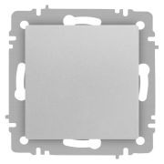 Переключатель Intro Accent 6-103-03 , 10А-250В, IP20, СУ, AL/CU, алюминий