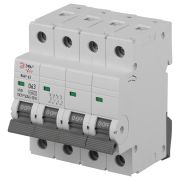 Автоматический выключатель ЭРА PRO VA63-4P63D4.5 ВА47-63 4P 63А кривая D 4,5кА