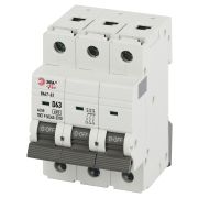 Автоматический выключатель ЭРА PRO VA63-3P63D6 ВА47-63 3P 63А кривая D 6кА