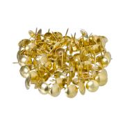 Гвозди мебельные в упаковке медь (100шт +/- 5шт) 11х15 ST-966 10/100