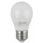 ЭРА LED STD P45- 7W-860-E27 шар холодный дневной свет (10/100/3600)