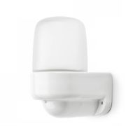 Светильник ЭРА НББ 02-60-003 для бани и сауны керамика/стекло угловой IP54 E27 max 60Вт белый НПБ400