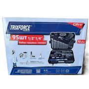Набор ключей и головок 95 pc 72т SL-95, 1/2«, 1/4» SL-131 сталь CR-V, Trix ForcePremium