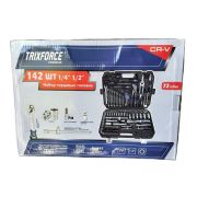 Набор ключей и головок 142 pc 72т SL-142, 1/2«, 1/4» сталь CR-V, Trix ForcePremium