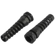 Кабельный ввод сальник ЭРА NO-224-253 с гибким отводом PGR 16 (d отв.22.5 мм/d провод.10-14 мм) IP54 (упаковка 5 штук)