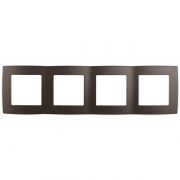 12-5004-13 ЭРА Рамка на 4 поста, Эра12, бронза /10***