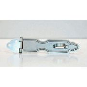 Накладка дверная фигурная НДФ (L-131мм) цинк (1/100)***