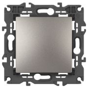 Переключатель перекрестный ЭРА Elegance 14-1108-16 10АХ-250В, IP20, титан