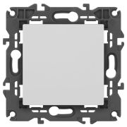 Кнопка ЭРА Elegance 14-1111-01М , 10АХ-250В, белый матовый