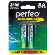 Perfeo AA2500mAh/2BL  Аккумулятор 60/240
