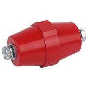 Изолятор ЭРА NO-224-154 SM-76 с болтом (Н76хD50мм М10) 25кВ