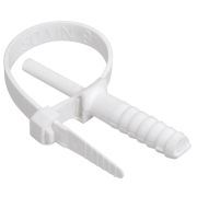 Хомут дюбельный ЭРА NO-225-213 7х150 мм белый (50 шт/уп)