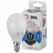 ЭРА LED STD P45-11W-840-E14 шар нейтральный белый свет (10/100/3000)