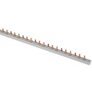 Шина соединительная ЭРА NO-224-610 PIN штырь 3Р 63А 1 метр 54 модуля