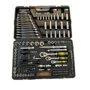 Набор ключей и головок 216 pc 72т SL-142, 1/2«, 1/4» сталь, AMS FORSE