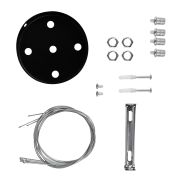 Монтажный набор ЭРА SPO-AC-MOUNTKIT-4B для светильников LED ЭРА Geometria черный