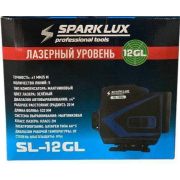 Нивелир лазерный линейный, 2 аккумулятора SPARK LUX SL-12GL , 12 зеленых лучей 3D 1/6