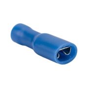 Разъем плоский РППИ-М VF2-110(8) клемма Гнездо изолированный синий (1уп.-100 шт)***