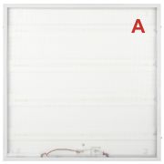 Светильник светодиодный ЭРА SPO-6-36-6K-P-EM 36Вт 6500K 595х595 призма со встроенными БАП 1час