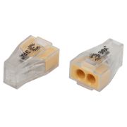 Клемма ЭРА NO-225-363 быстрозажимная 773-602 прозрачная 2-проводная 0.75-4.0 мм2 упаковка 50 шт