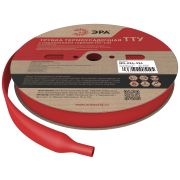 Термоусадочная трубка ЭРА NO-224-334 ТТУ нг-LS 20/10 красная рулон 100 м