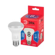 ЭРА LED RED LINE R63-8W-865-E27 R рефлектор холодный дневной свет (1/10/100)