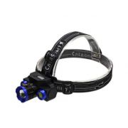 PF-PFL-HL32 Фонарь налобный «СИБИРСКИЙ СЛЕДОПЫТ-Люкс», 1 LED + 2 COB, zoom, аккум. 220В, USB/120/