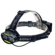 PF-PFL-HL38 Фонарь налобный «СИБИРСКИЙ СЛЕДОПЫТ-Радиант», 4 LED + 2 COB, аккум. 220В/60/
