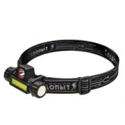 PF-PFL-HL42 Фонарь налобный «СИБИРСКИЙ СЛЕДОПЫТ-Спектр», съемный, 1 LED + 1 COB, аккум. 220В, USB/12