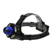 PF-PFL-HL37 Фонарь налобный «СИБИРСКИЙ СЛЕДОПЫТ-Стильб», 1 LED + 4 COB, zoom, аккум. 220В/60/