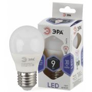ЭРА LED STD P45- 9W-860-E27 шар холодный дневной свет (10/100/3600)