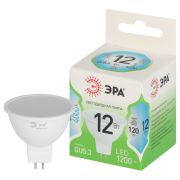 Лампочка светодиодная ЭРА GREEN LINE LED MR16-12W-840-GU5.3 GL софит яркий белый свет (10/100)