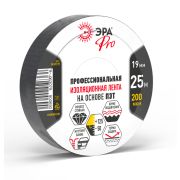 Изолента ЭРА PRO PROPET19 тканевая полиэстер 19 мм х 25 м, 200 мкм черная