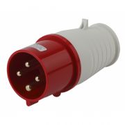 ЭРА Вилка переносная 024 V-32-3Р+РЕ-IP44 32А 380В (1/10/60)