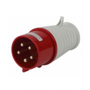 ЭРА Вилка переносная 025 V-32-3Р+РЕ+N-IP44 32А 380В (1/10/60)