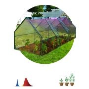 Чехол для теплиц GREEN APPLE GA-House-max cover на молнии 2700х900х900 мм