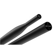 ЭРА Термоусаживаемая трубка 1м.  2/1 черная ТТУ NO-224-385 1/50
