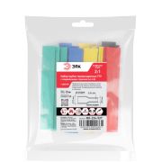 ЭРА Термоусаживаемая трубка ТУТнг набор, 10мм/5мм (7 цветов по 3 шт. 100мм) NO-224-527